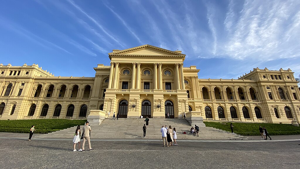 Main Facade of Ipiranga Museum