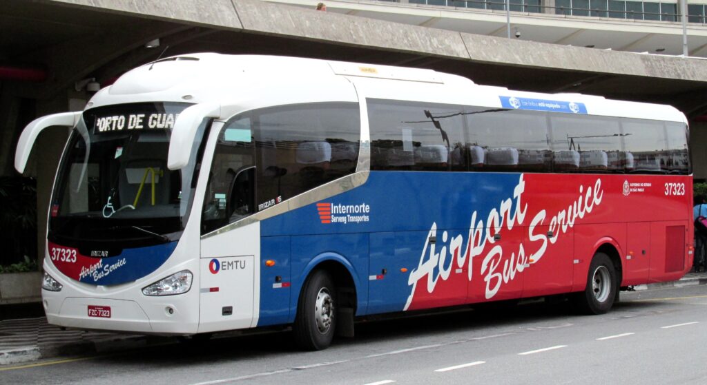 Airport Bus Service available in Sao Paulo.